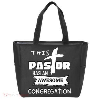 THIS PASTOR HAS AN AWESOME CONGREGATION Pastor Gift Tote Bag
