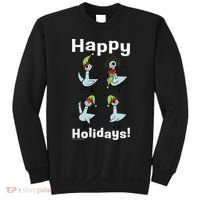 The Pigeon Happy Holidays Christmas Pigeon Sweatshirt thumb 0