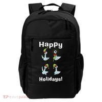 The Pigeon Happy Holidays Christmas Pigeon Backpack thumb 0