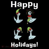 The Pigeon Happy Holidays Christmas Pigeon Coffee Mug thumb 5