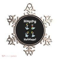 The Pigeon Happy Holidays Christmas Pigeon Ornament thumb 0