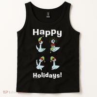 The Pigeon Happy Holidays Christmas Pigeon Tank Top thumb 2