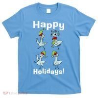 The Pigeon Happy Holidays Christmas Pigeon T-Shirt thumb 0