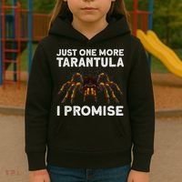 Tarantula Pet Holder Just One More I Promise Kids Hoodie thumb 3
