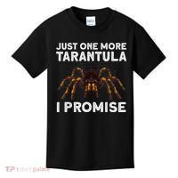 Tarantula Pet Holder Just One More I Promise Kids T-Shirt thumb 0