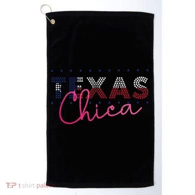 Texas Pride In Texas State Or Starbase Texas Golf Towel