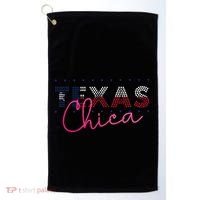 Texas Pride In Texas State Or Starbase Texas Golf Towel thumb 0