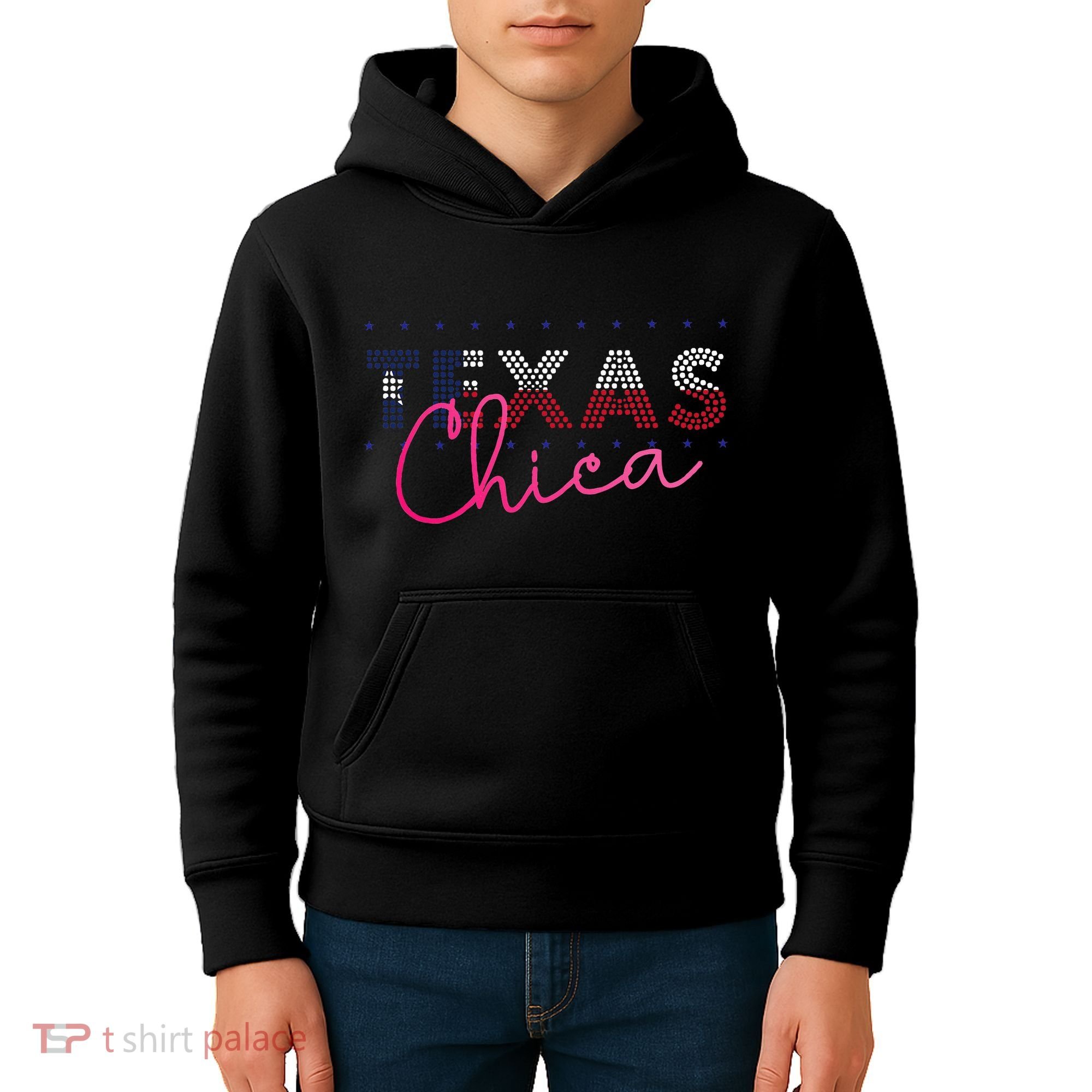 Texas Pride In Texas State Or Starbase Texas Kids Hoodie