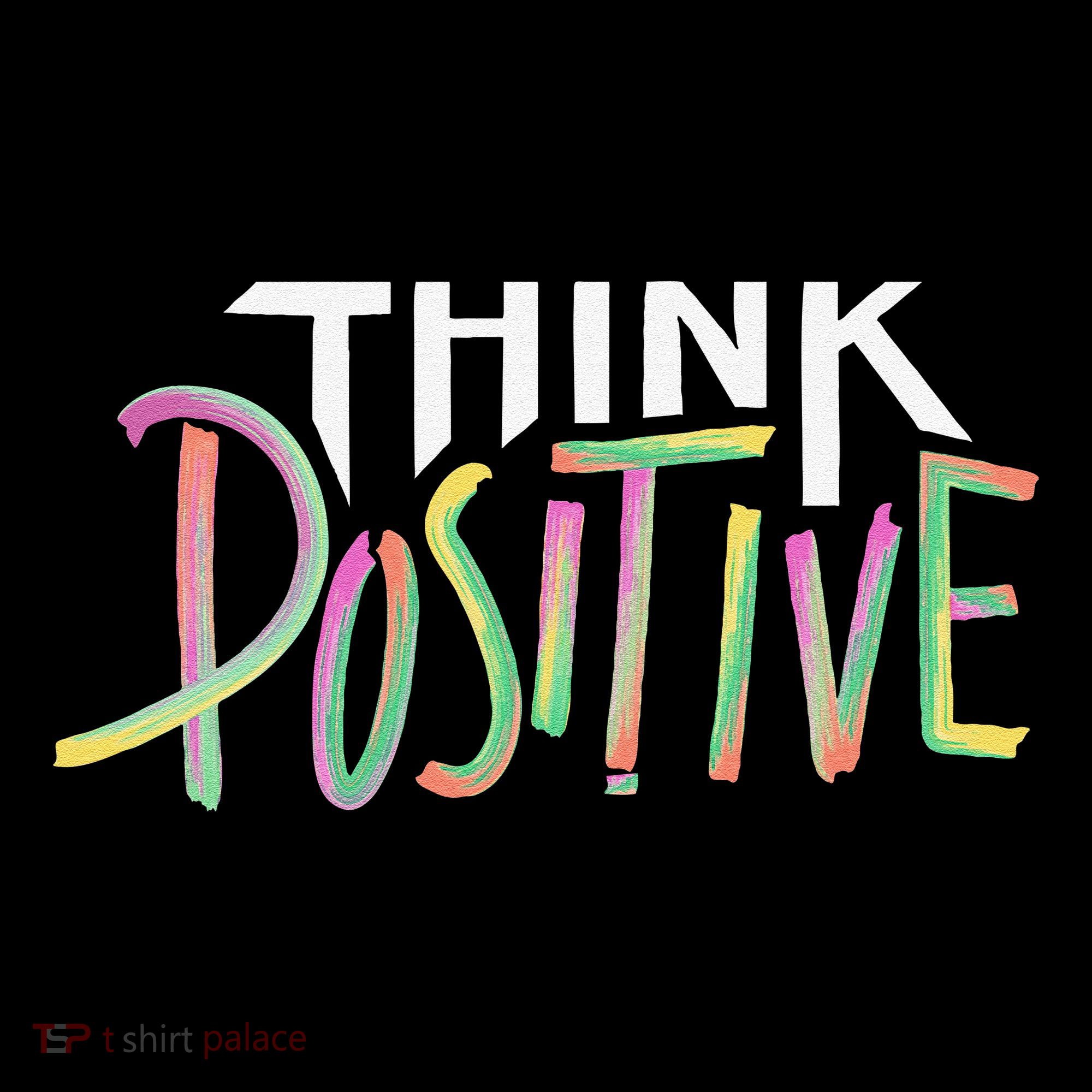 Think Positive Inspirational Backpack