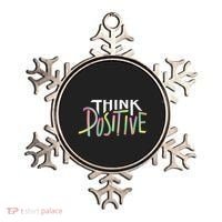 Think Positive Inspirational Ornament thumb 0