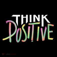 Think Positive Inspirational Ornament thumb 1