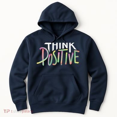 Think Positive Inspirational Hoodie