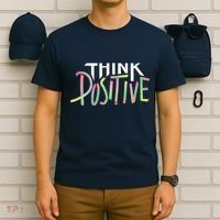 Think Positive Inspirational T-Shirt thumb 6