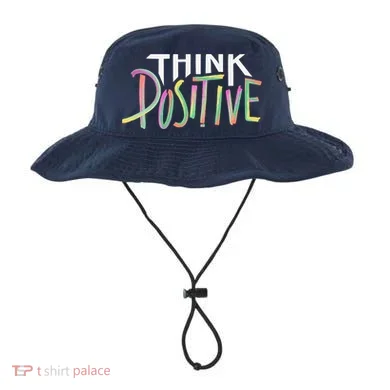 Think Positive Inspirational Bucket Hat