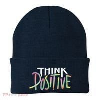 Think Positive Inspirational Beanie thumb 0