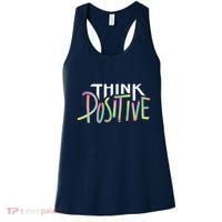 Think Positive Inspirational Women's Tank Top thumb 0