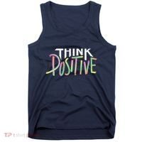 Think Positive Inspirational Tank Top thumb 0