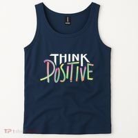 Think Positive Inspirational Tank Top thumb 2