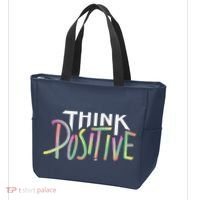 Think Positive Inspirational Tote Bag thumb 3