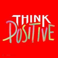 Think Positive Inspirational Santa Hat thumb 1
