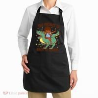 The Prince Is Back To School Dinosaur Dab Apron thumb 2