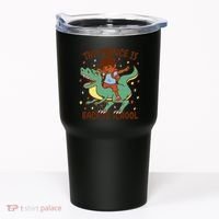 The Prince Is Back To School Dinosaur Dab Tumbler thumb 0