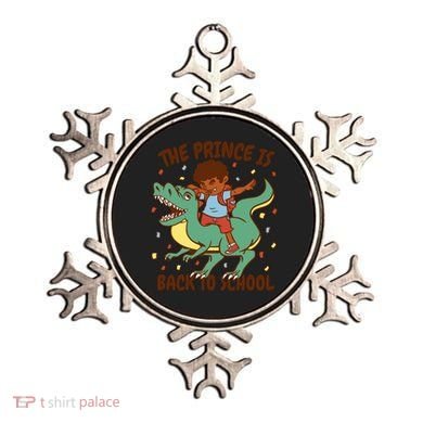 The Prince Is Back To School Dinosaur Dab Ornament