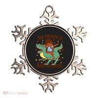 The Prince Is Back To School Dinosaur Dab Ornament thumb 0
