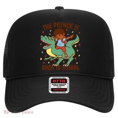 The Prince Is Back To School Dinosaur Dab Hat
