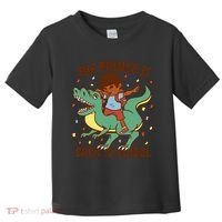The Prince Is Back To School Dinosaur Dab Toddler T-Shirt thumb 0