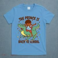 The Prince Is Back To School Dinosaur Dab T-Shirt thumb 4
