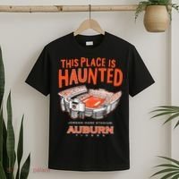 This Place Is Haunted Jordan Hare Stadium Football Team Lover T-Shirt thumb 2