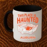 This Place Is Haunted Jordan Hare Stadium Football Team Lover Coffee Mug thumb 2