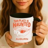 This Place Is Haunted Jordan Hare Stadium Football Team Lover Coffee Mug thumb 3