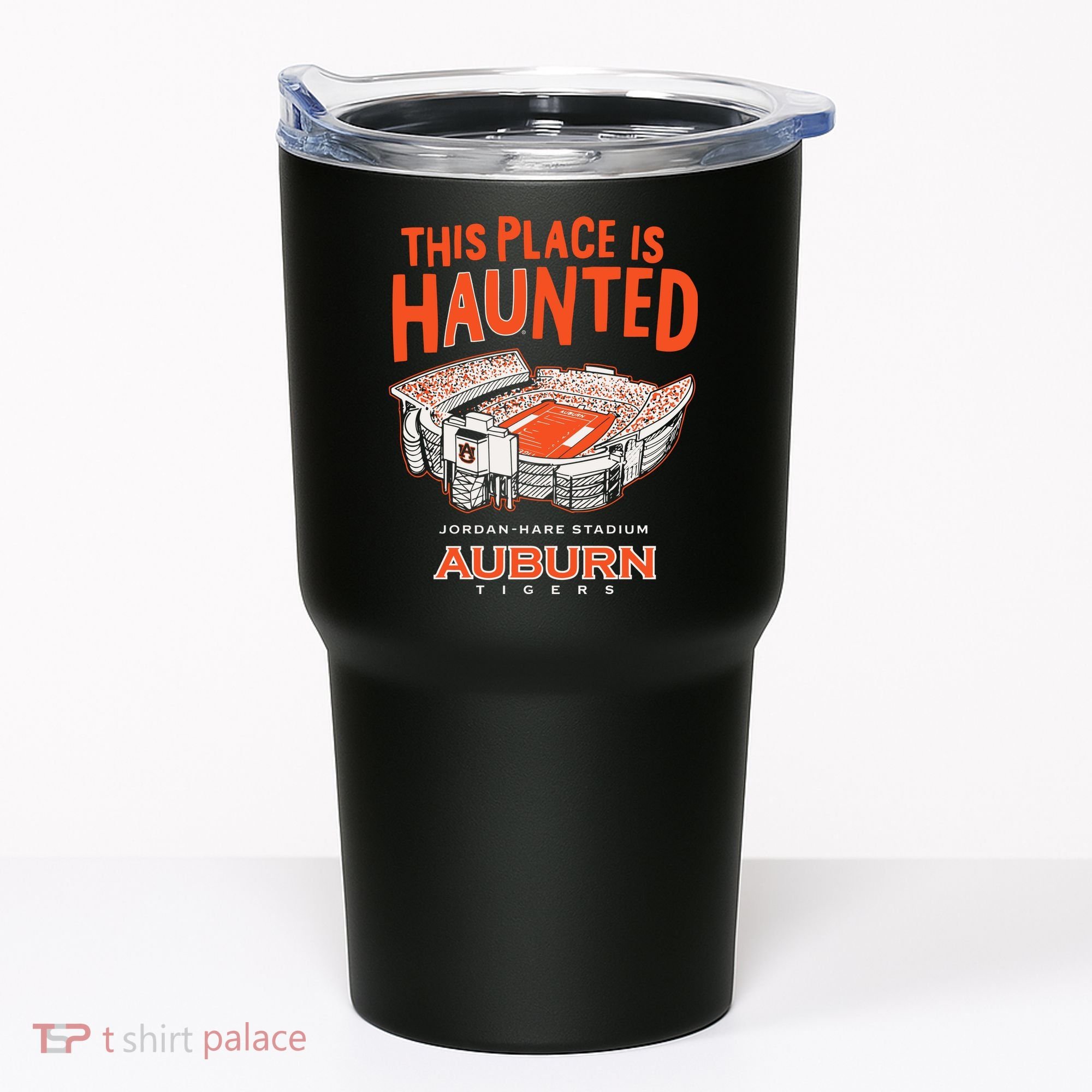 This Place Is Haunted Jordan Hare Stadium Football Team Lover Tumbler