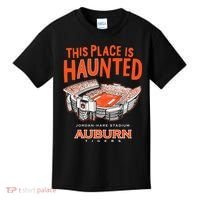 This Place Is Haunted Jordan Hare Stadium Football Team Lover Kids T-Shirt thumb 0