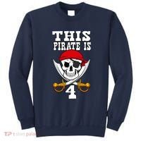 This Pirate Is 4 Pirate Themed 4th Birthday Party Boy Sweatshirt thumb 0
