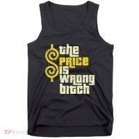 The Price Is Wrong Bitch Funny Humor Tank Top thumb 0