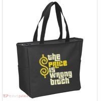 The Price Is Wrong Bitch Funny Humor Tote Bag thumb 2