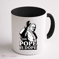 The Pope Is Dope Pope Leo XIV Coffee Mug thumb 1