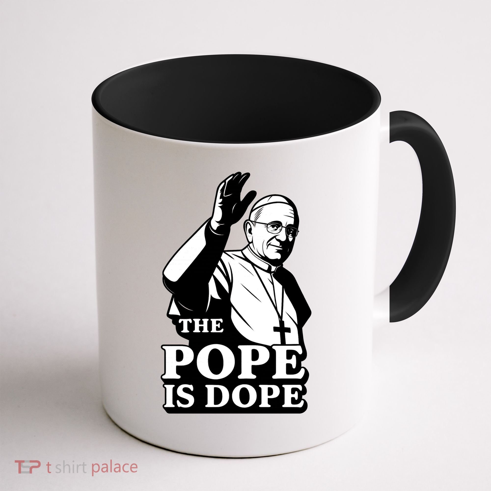 The Pope Is Dope Pope Leo XIV Coffee Mug