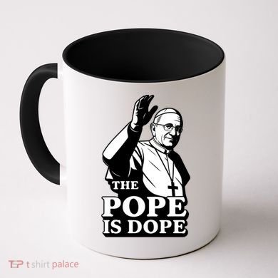 The Pope Is Dope Pope Leo XIV Coffee Mug