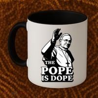 The Pope Is Dope Pope Leo XIV Coffee Mug thumb 2