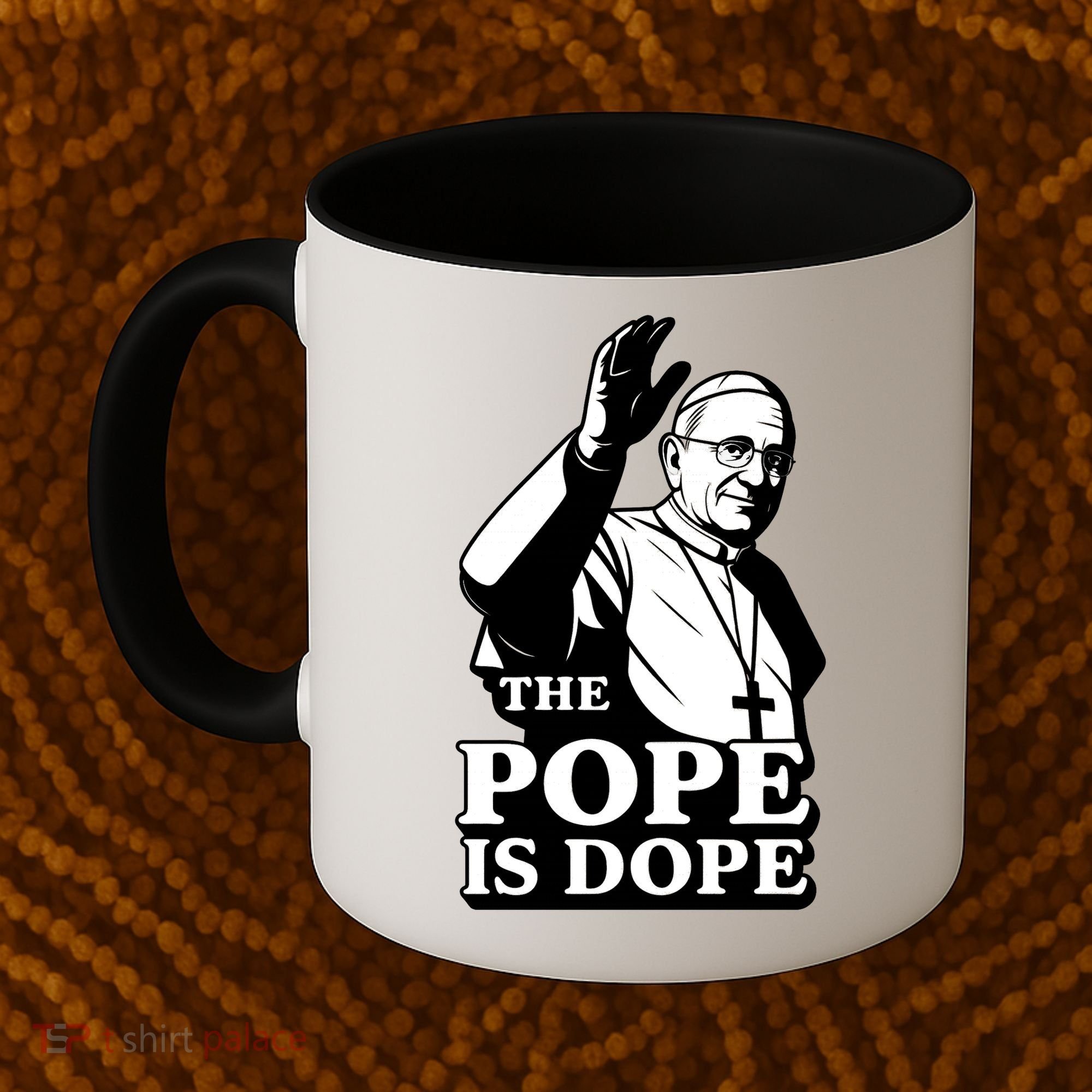 The Pope Is Dope Pope Leo XIV Coffee Mug