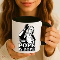 The Pope Is Dope Pope Leo XIV Coffee Mug thumb 3