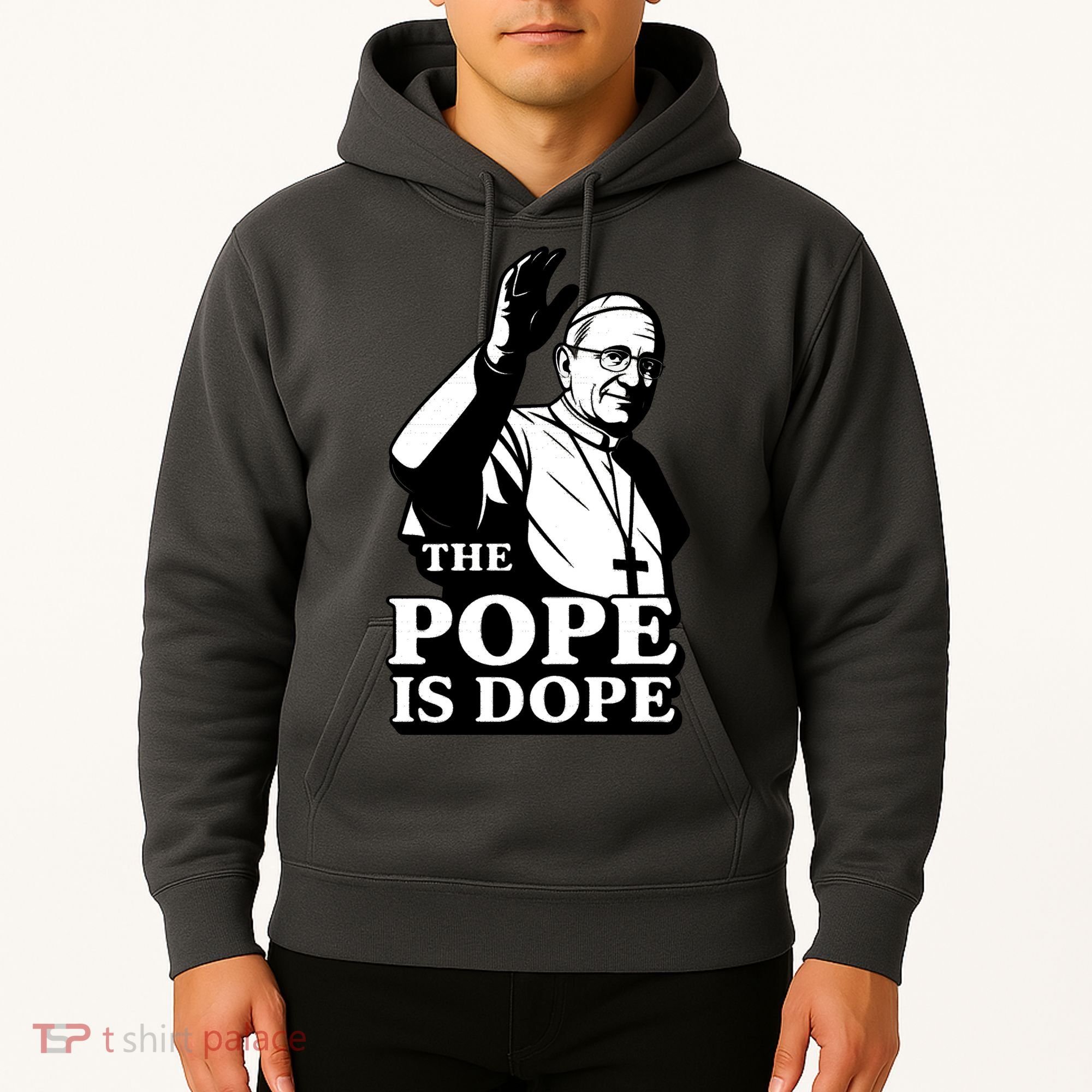 The Pope Is Dope Pope Leo XIV Hoodie