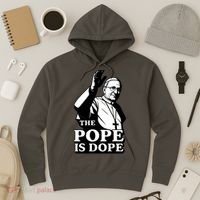 The Pope Is Dope Pope Leo XIV Hoodie thumb 3
