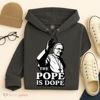 The Pope Is Dope Pope Leo XIV Hoodie thumb 4