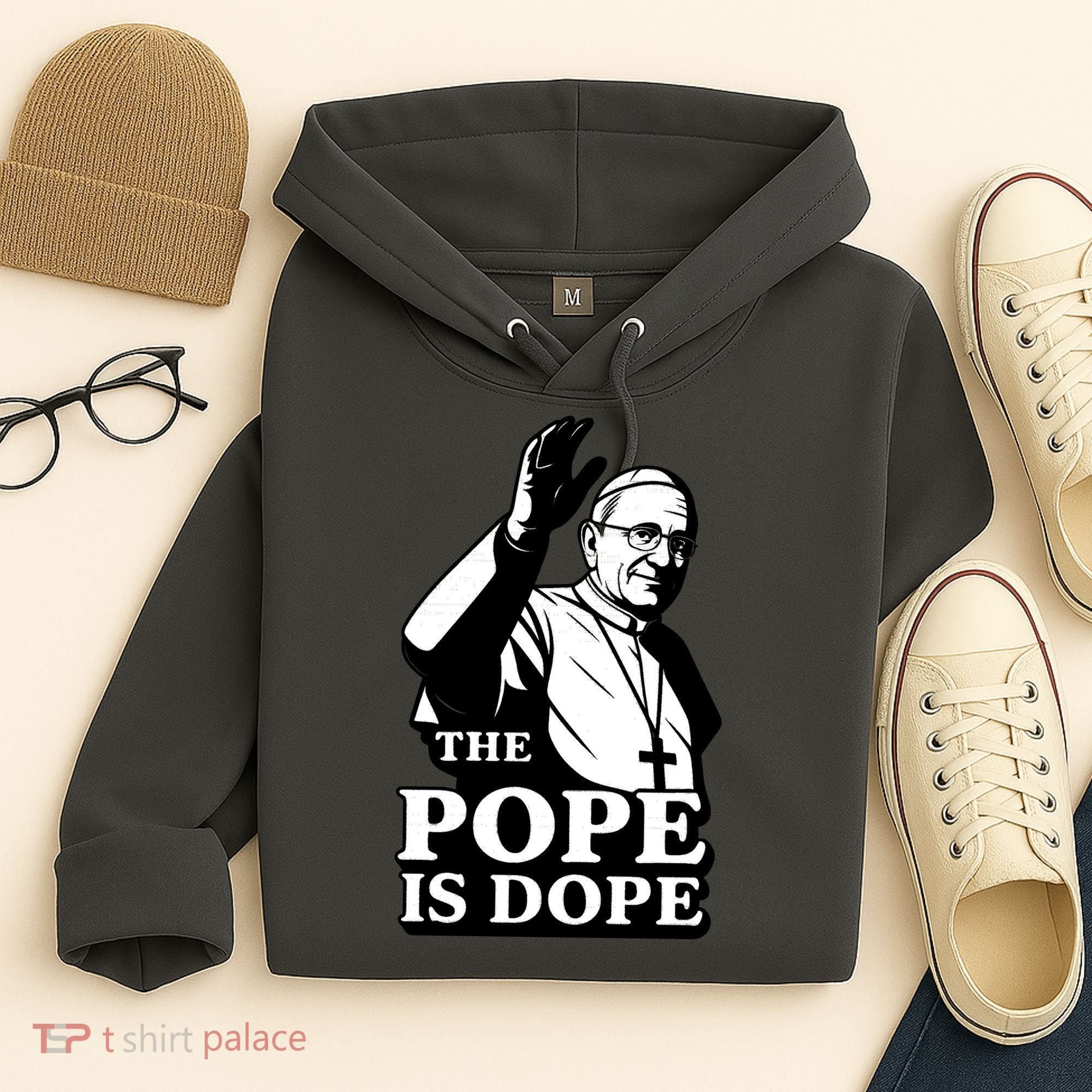 The Pope Is Dope Pope Leo XIV Hoodie