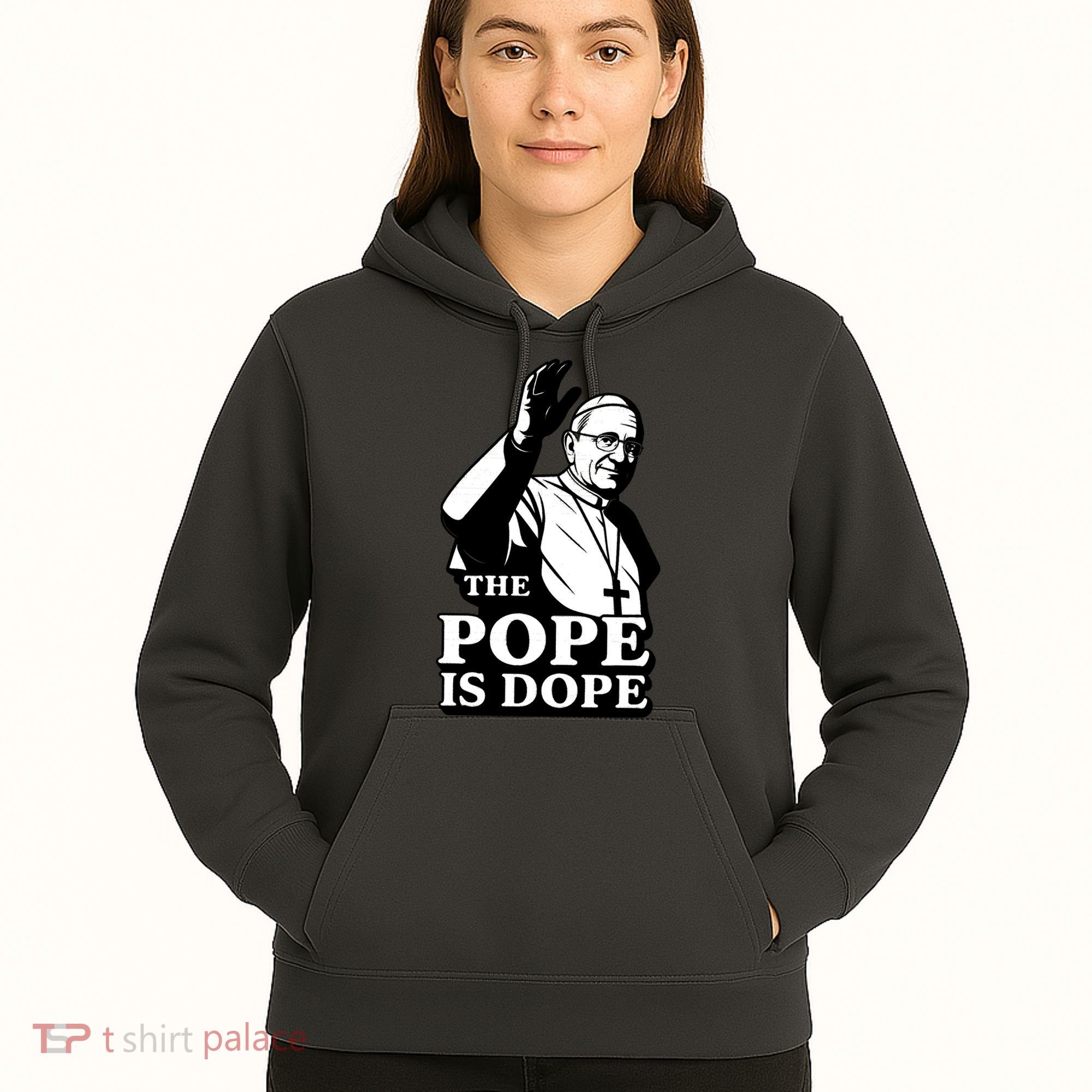 The Pope Is Dope Pope Leo XIV Hoodie